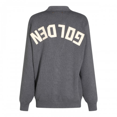 GREY COTTON CARDIGAN