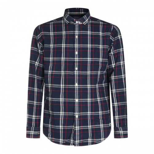 NAVY BLUE COTTON SHIRT