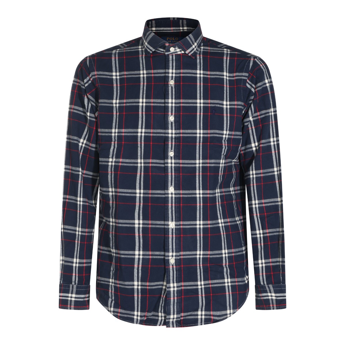 NAVY BLUE COTTON SHIRT