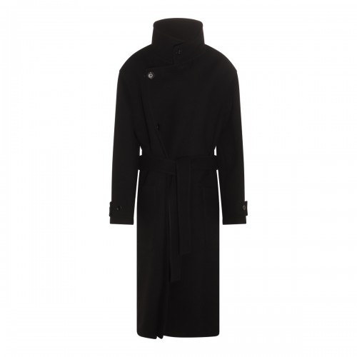 BLACK COTTON COAT