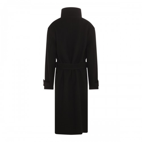 BLACK COTTON COAT 2