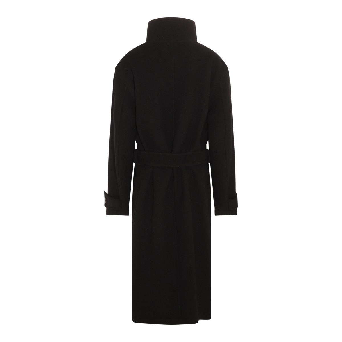 BLACK COTTON COAT
