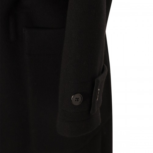 BLACK COTTON COAT