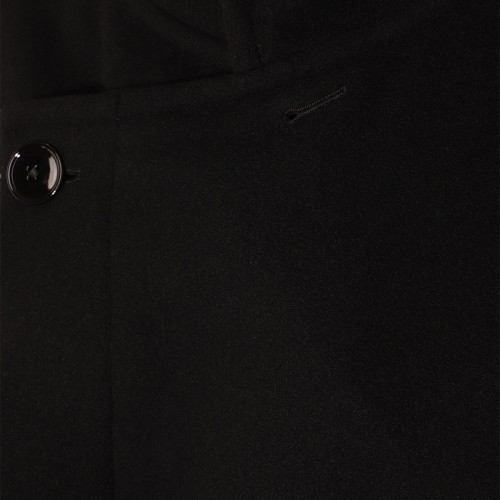 BLACK COTTON COAT