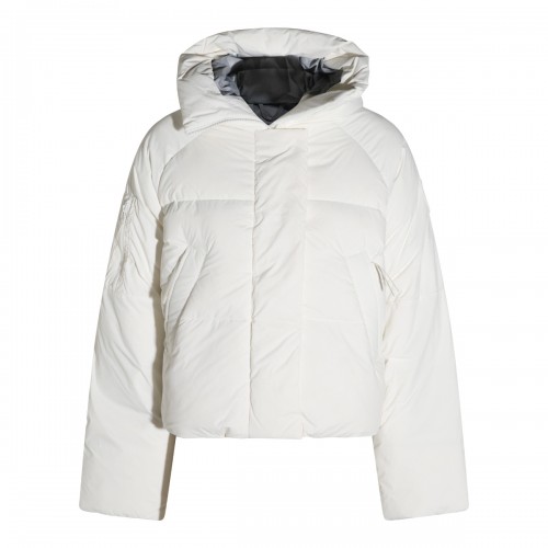 WHITE CHILLIWACK PUFFER RECYCLED NYLON DOWN JACKET