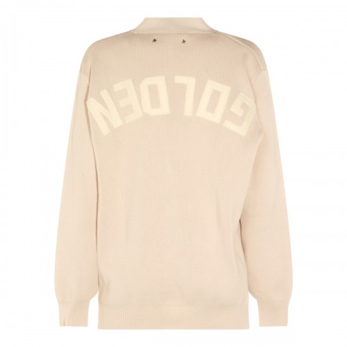 TRAVERTINE COTTON CARDIGAN
