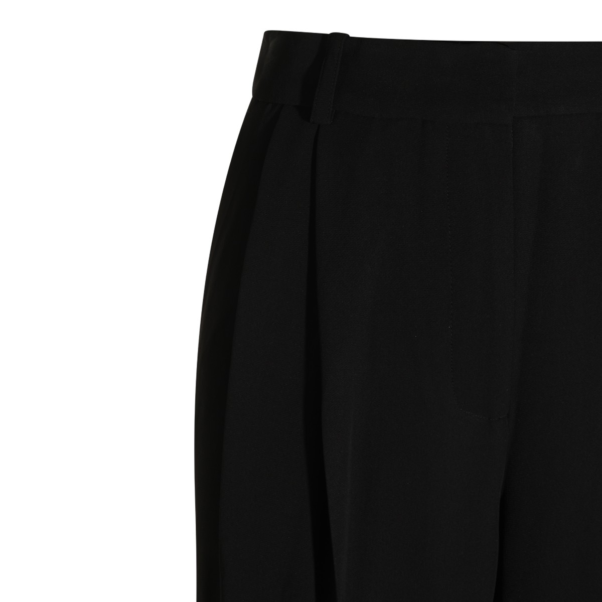 BLACK VISCOSE PANT