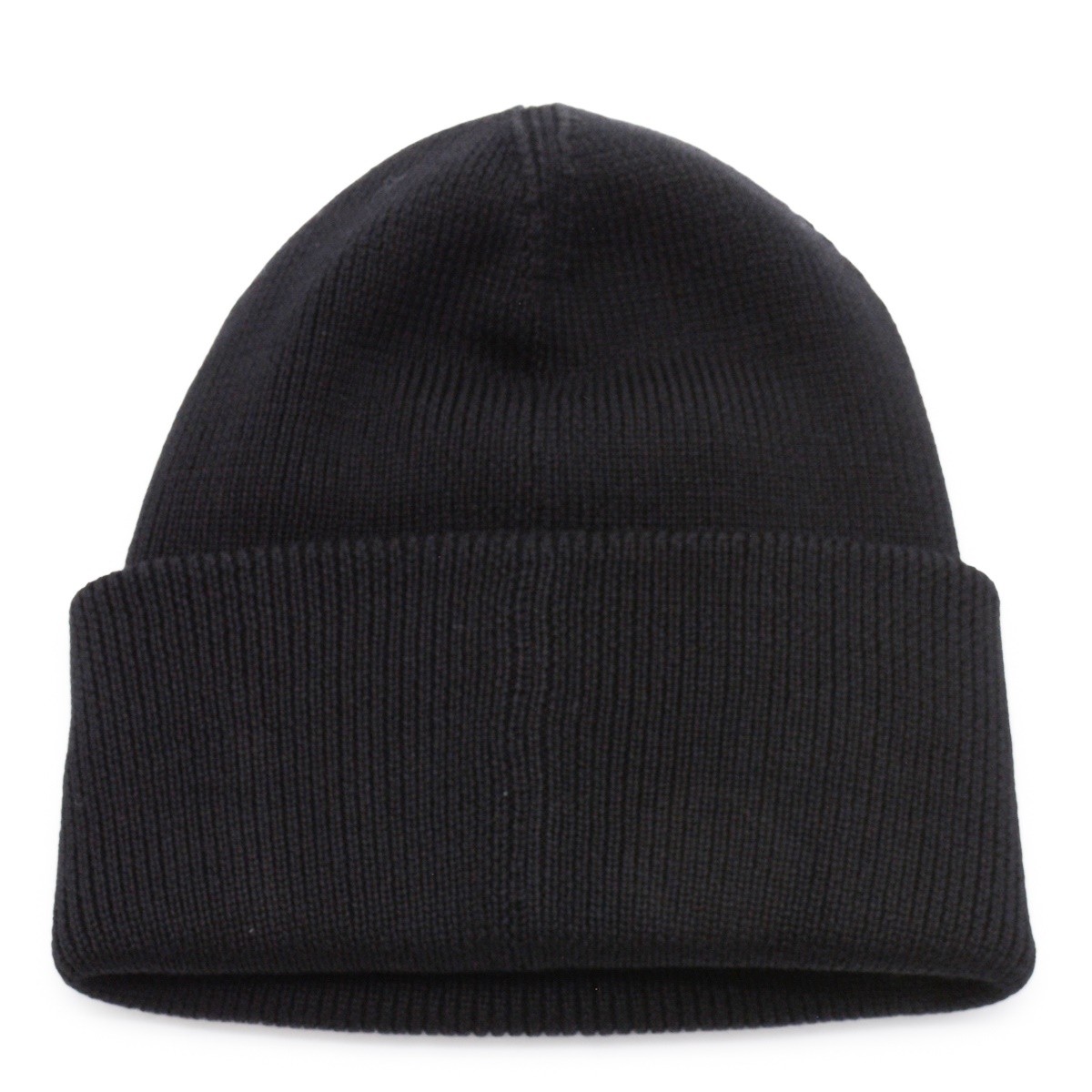 BLACK WOOL BEANIE