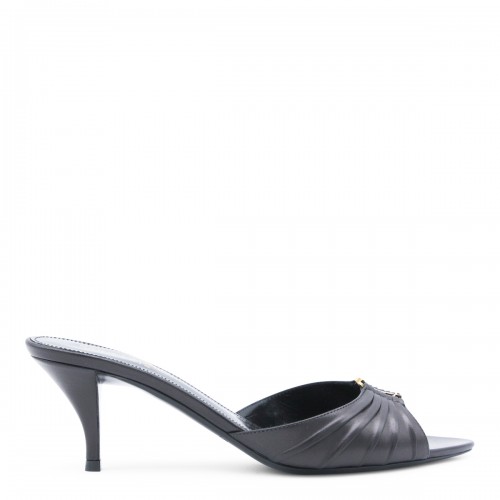 BLACK BABILONE 70 SANDALS 2