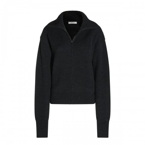 GREY WOOL KNITWEAR