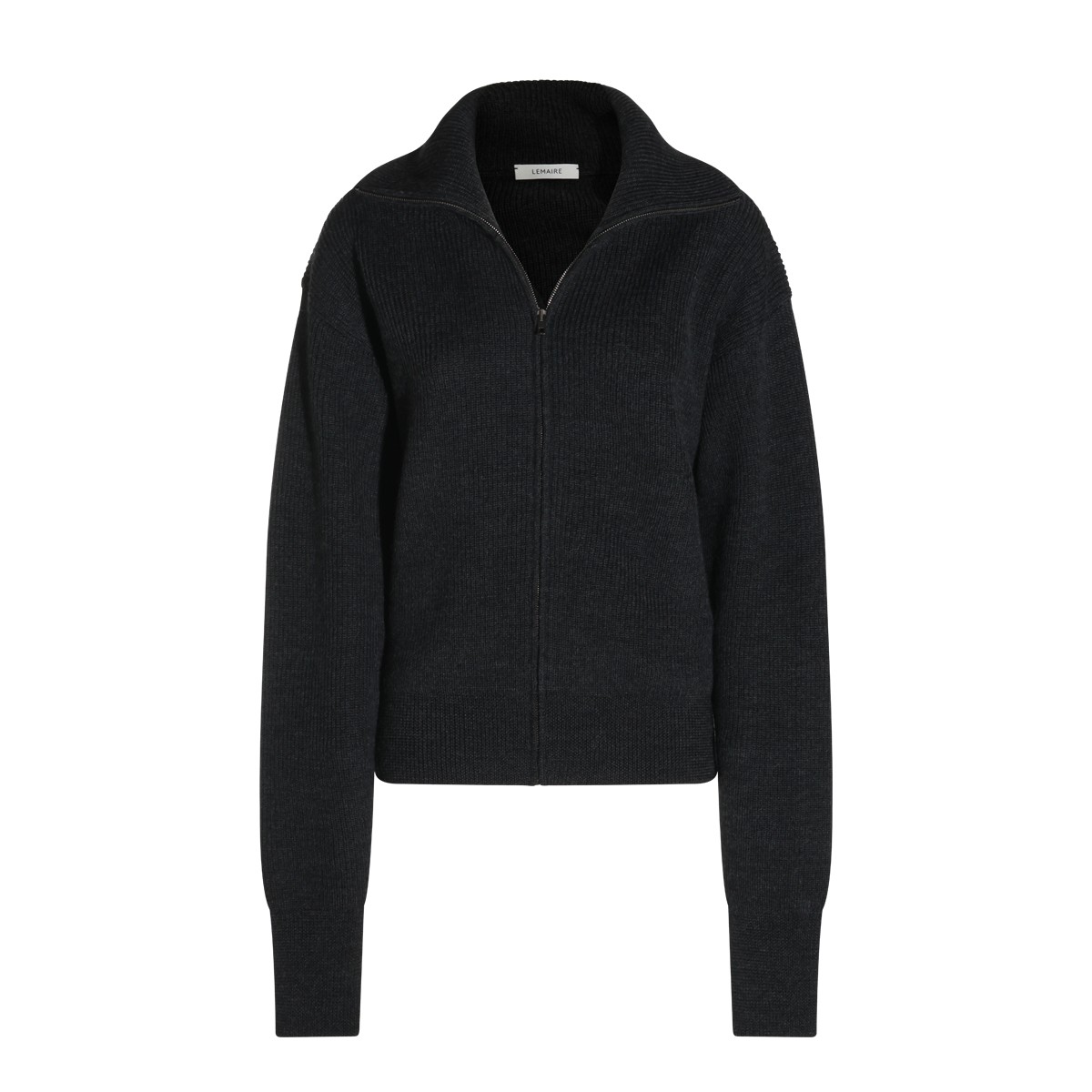 GREY WOOL KNITWEAR