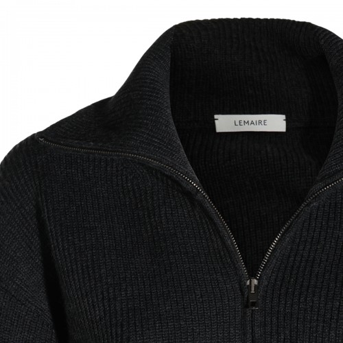 GREY WOOL KNITWEAR