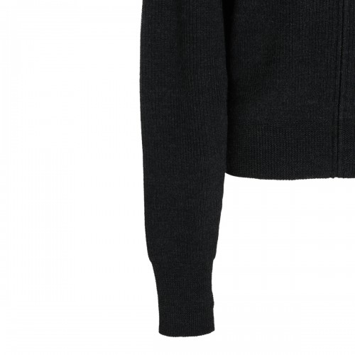 GREY WOOL KNITWEAR