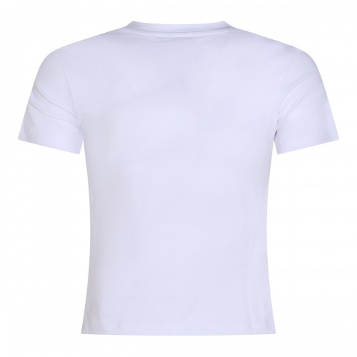 OPTIC WHITE COTTON T-SHIRT 2