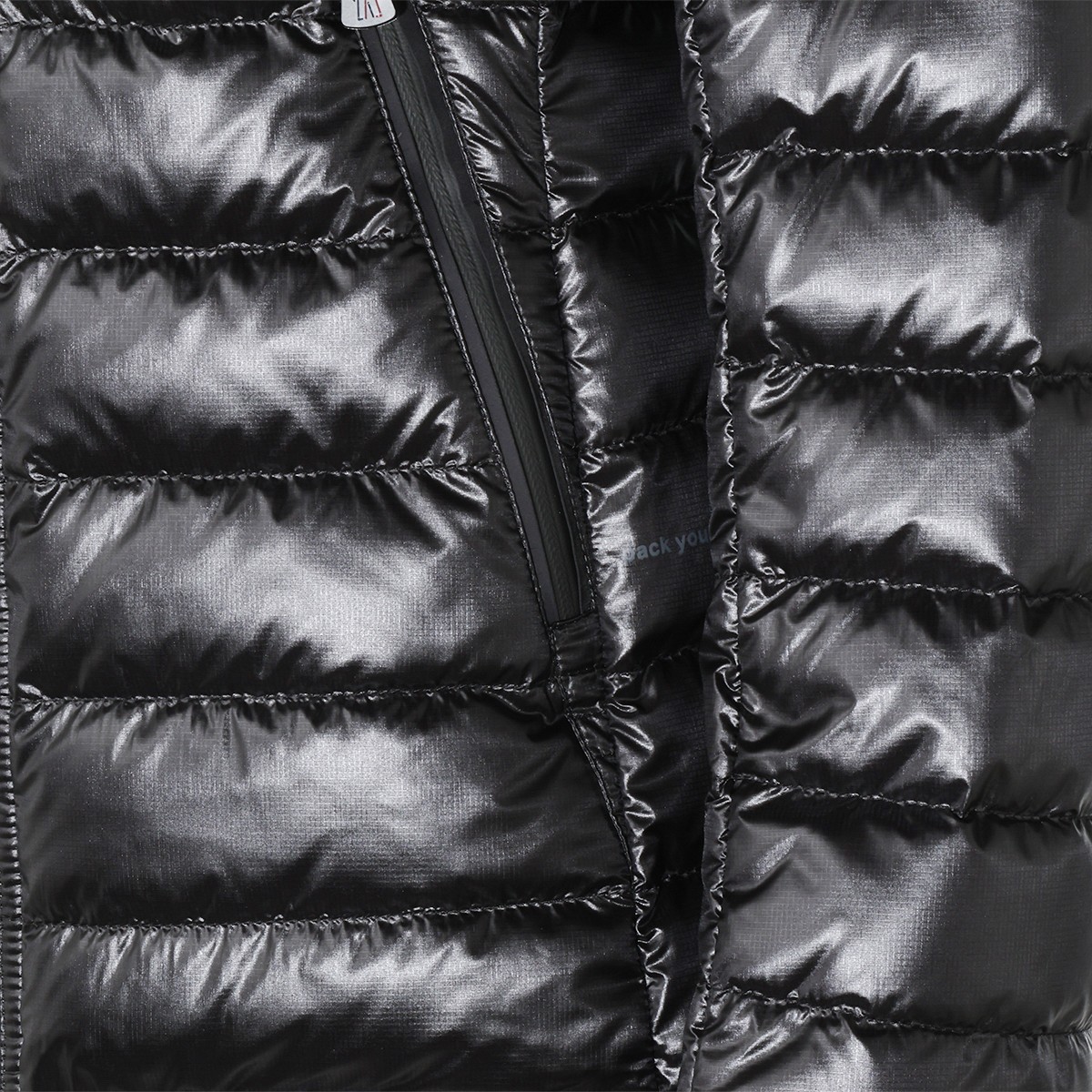 BLACK DOWN JACKET