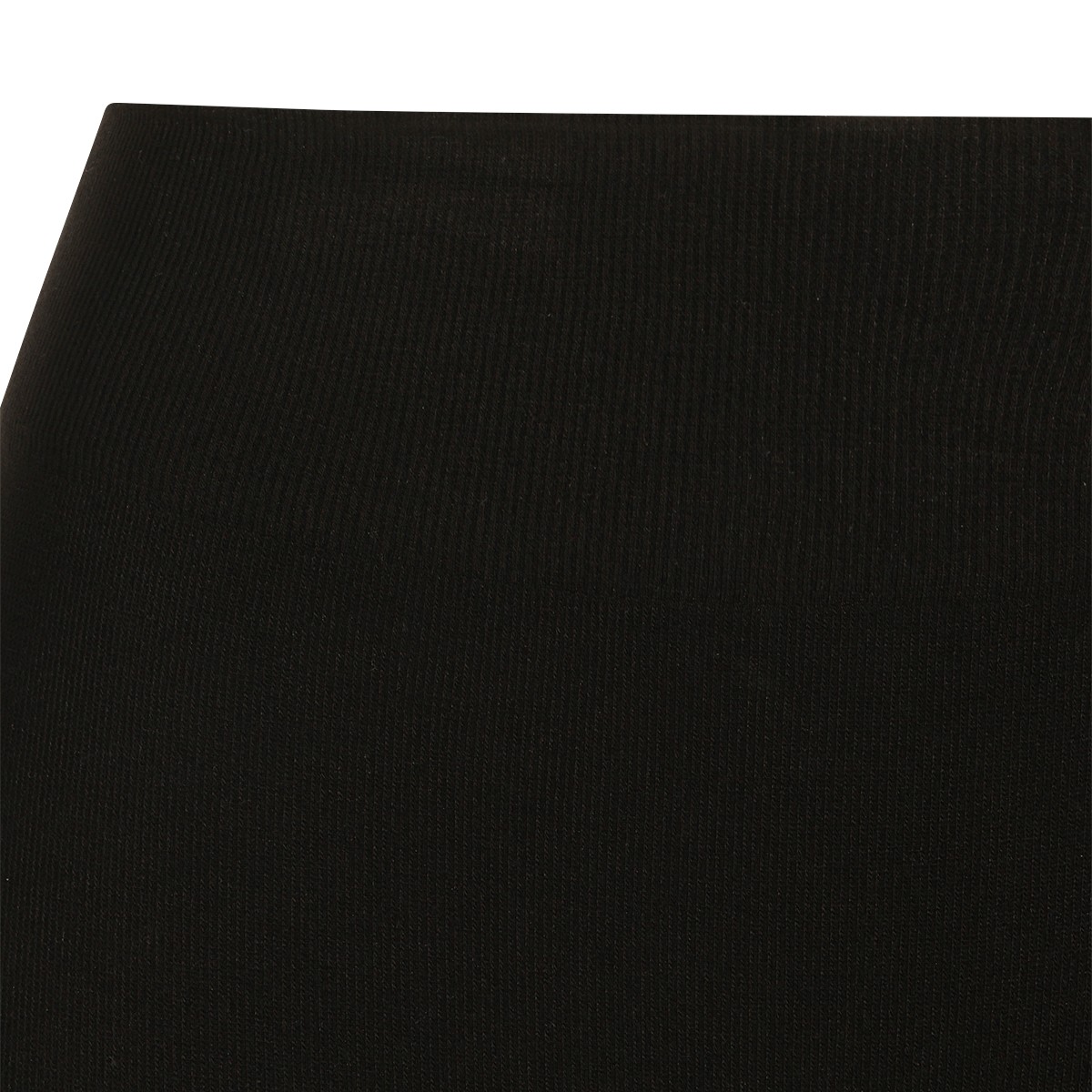 BLACK COMPACT VISCOSE-BLEND LEGGINGS