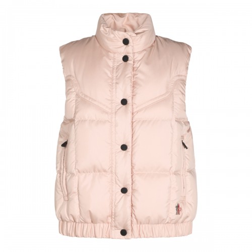 PINK NYLON DOWN JACKET