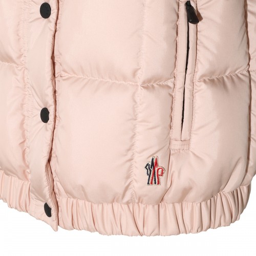 PINK NYLON DOWN JACKET
