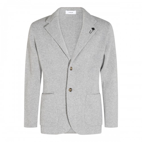 GREY CASHMERE BLAZER