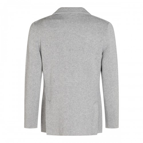 GREY CASHMERE BLAZER