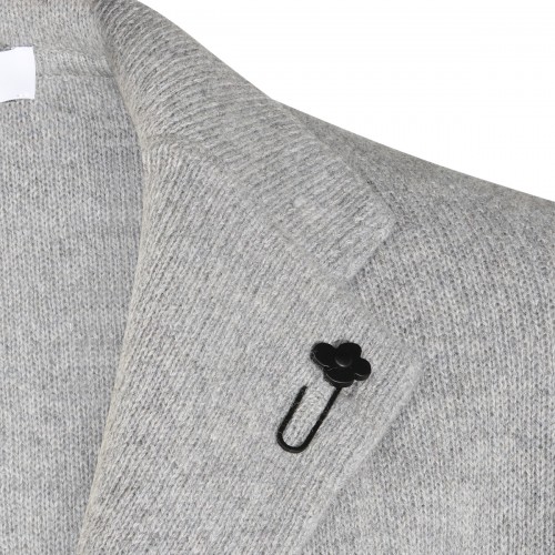 GREY CASHMERE BLAZER