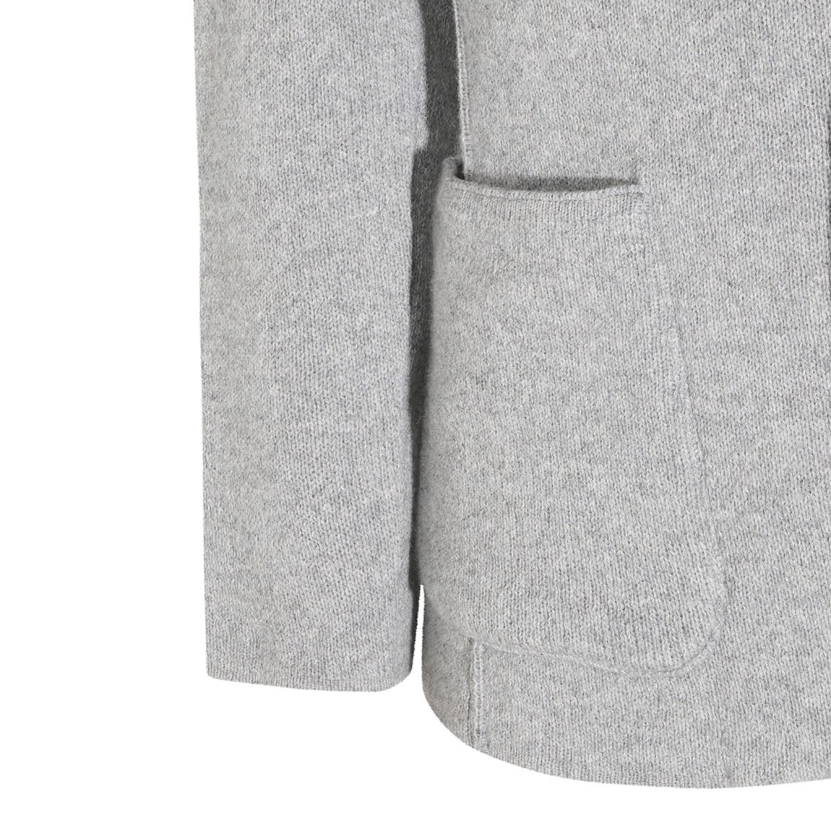 GREY CASHMERE BLAZER
