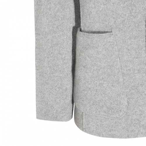 GREY CASHMERE BLAZER