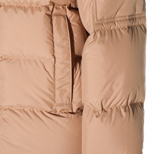 CAMEL BEIGE MAYA 70 POLYESTER DOWN JACKET