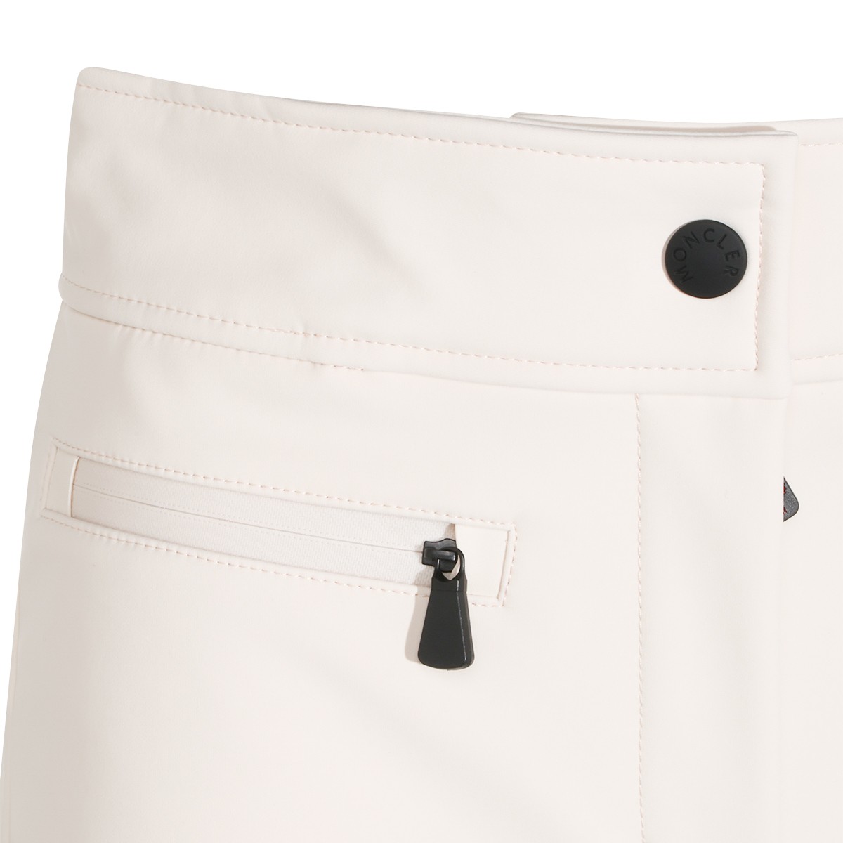 WHITE SKI TROUSERS