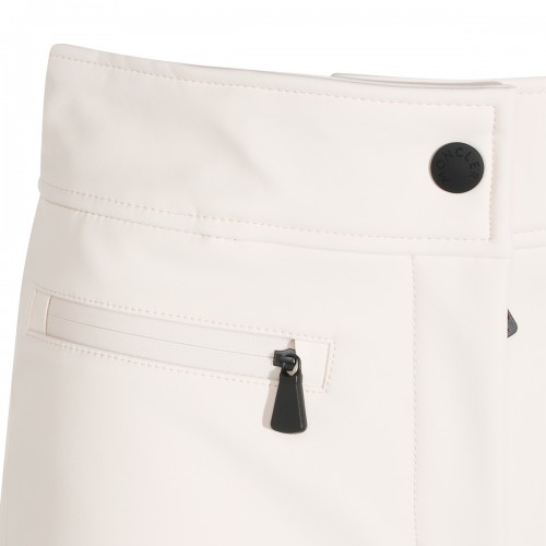 WHITE SKI TROUSERS