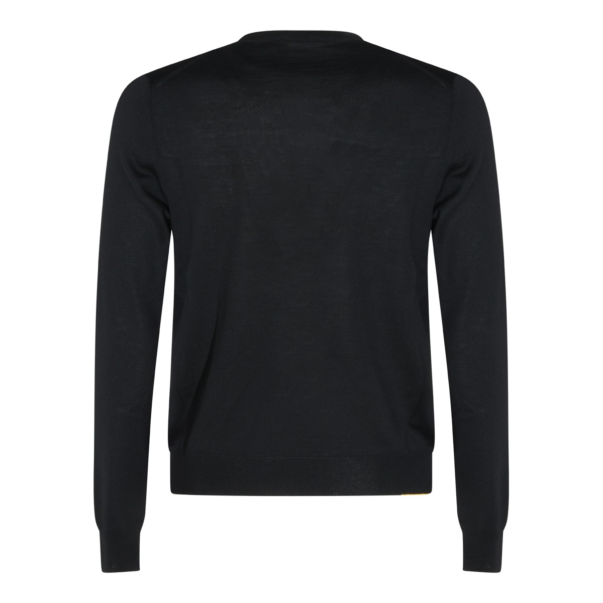 BLACK WOOL SWEATER