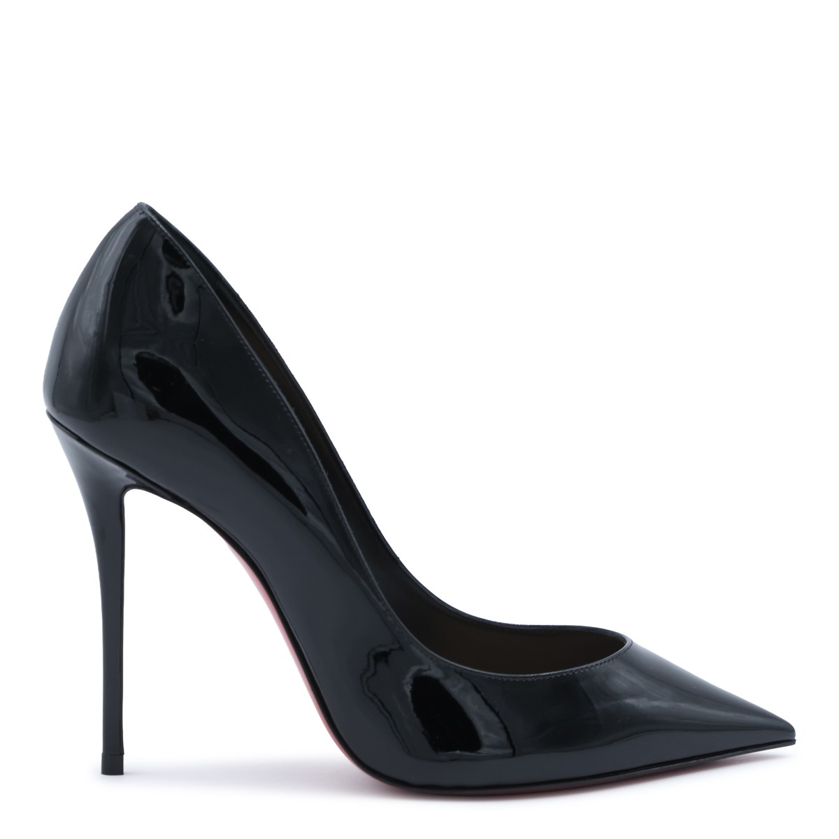 BLACK LA PIGALLE 100 PATENT LEATHER...