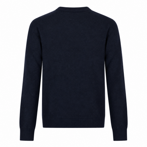 NAVY VIRGIN WOOL AND... 2