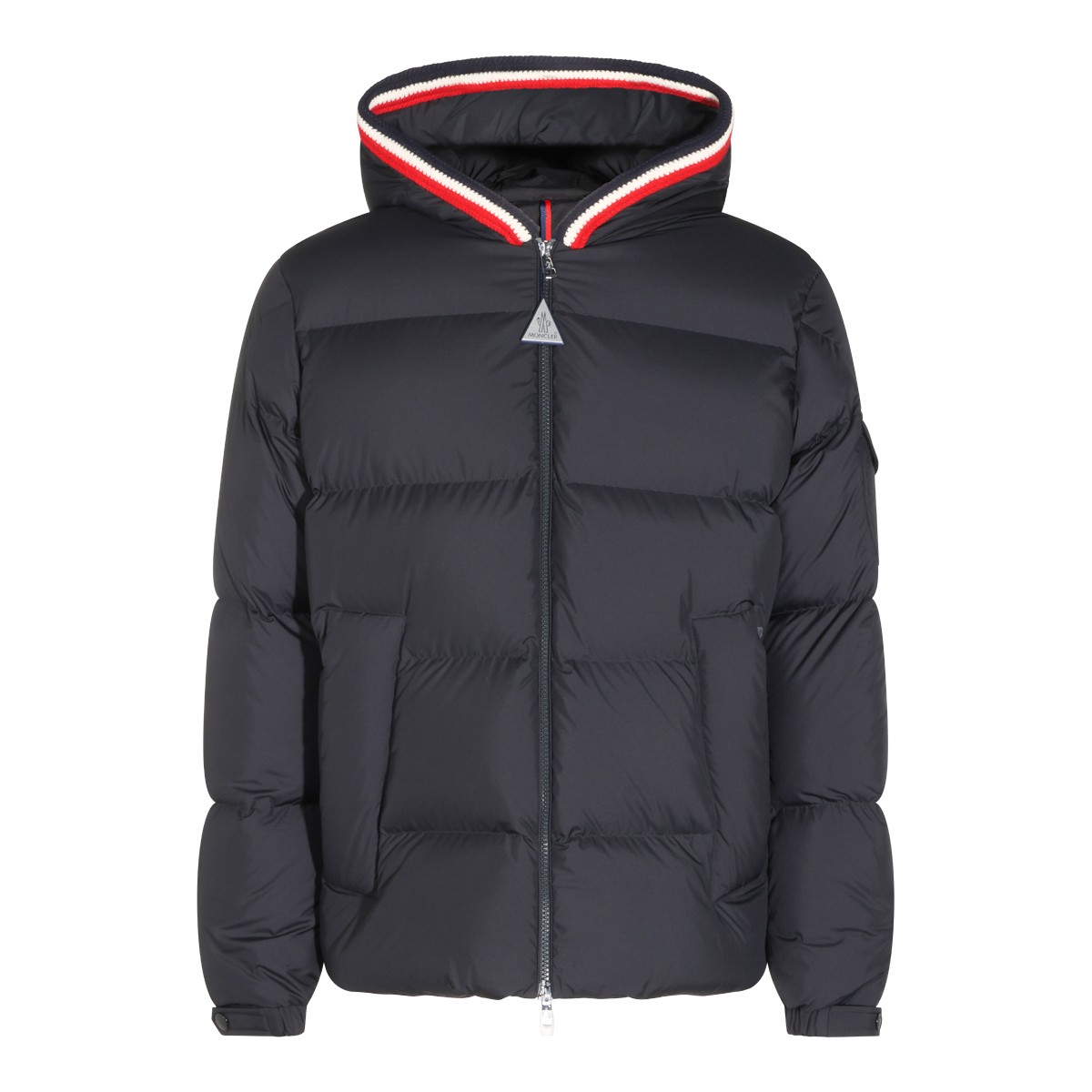 NAVY BLUE LACFROID POLYESTER SHORT...