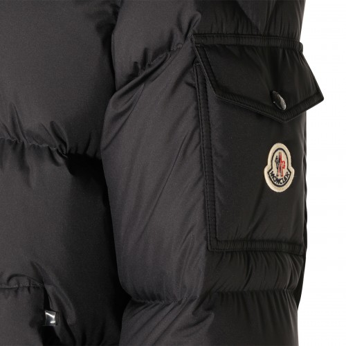 NAVY BLUE LACFROID POLYESTER SHORT DOWN JACKET