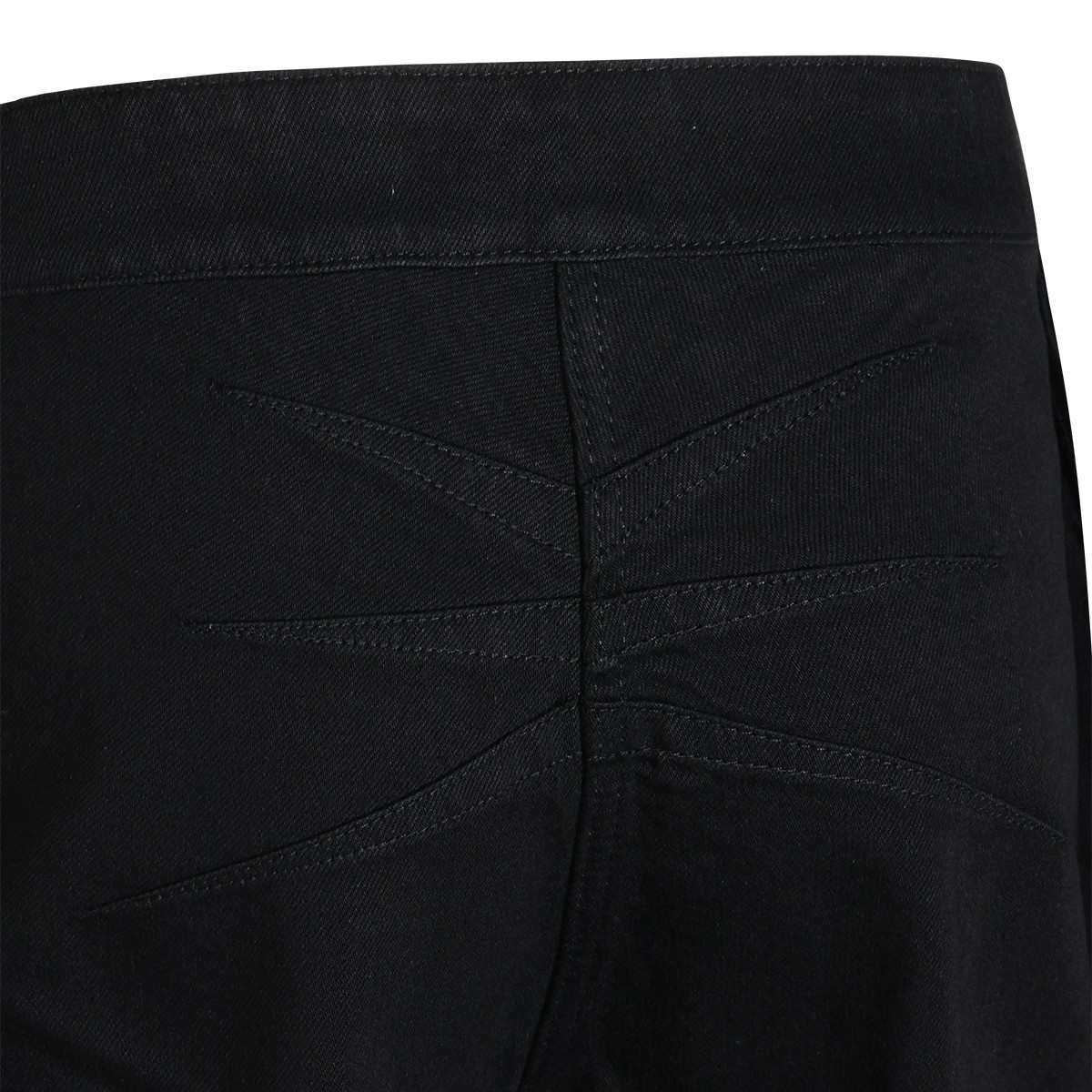 NOIR COTTON BALLOON PANTS