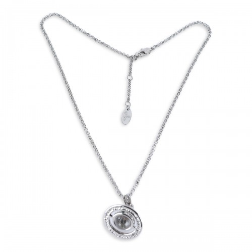 PLATINUM BRASS NECKLACE