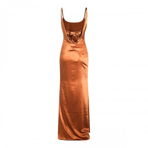 SIGAR BRONZE LONG DRESS