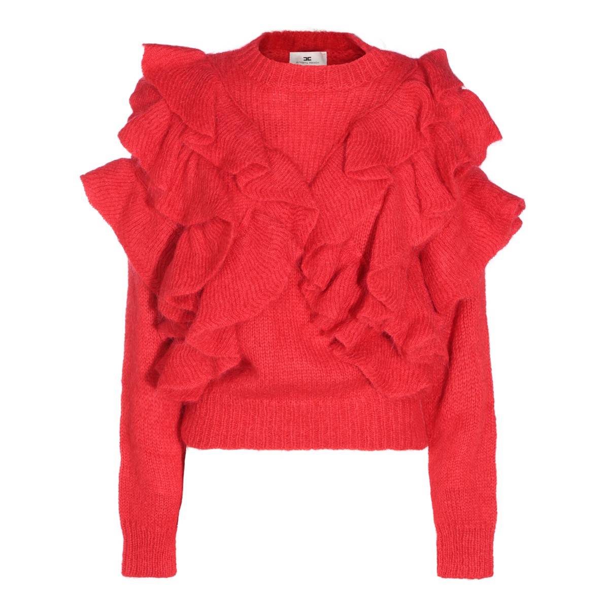 RED PASSION MOHAIR BLEND SWEATER