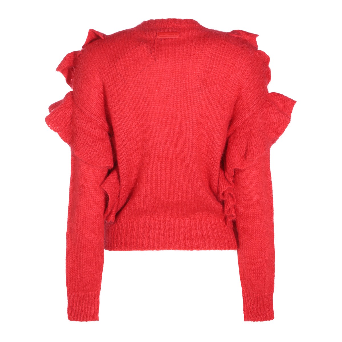 RED PASSION MOHAIR BLEND SWEATER