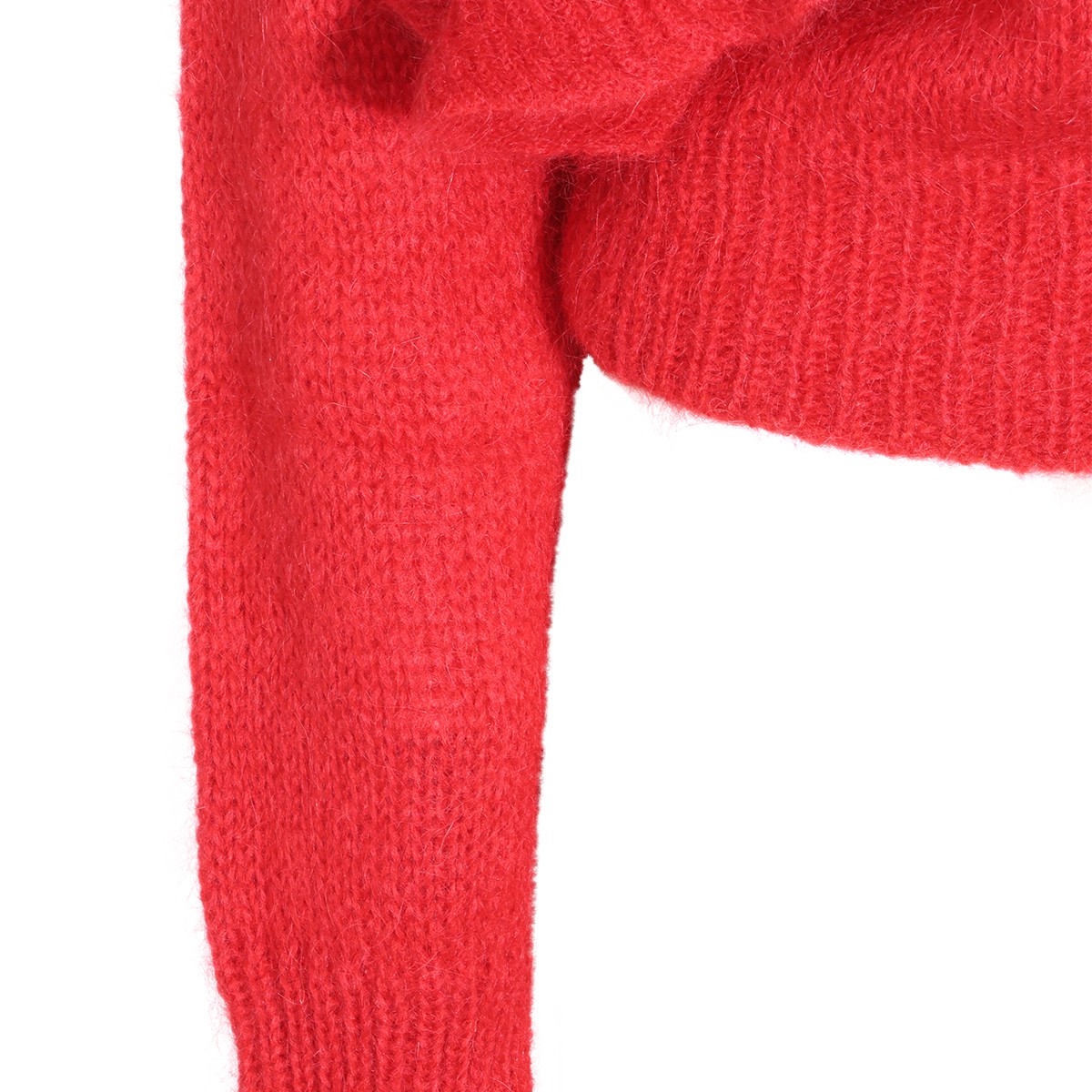 RED PASSION MOHAIR BLEND SWEATER