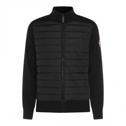 BLACK WOOL KNITWEAR