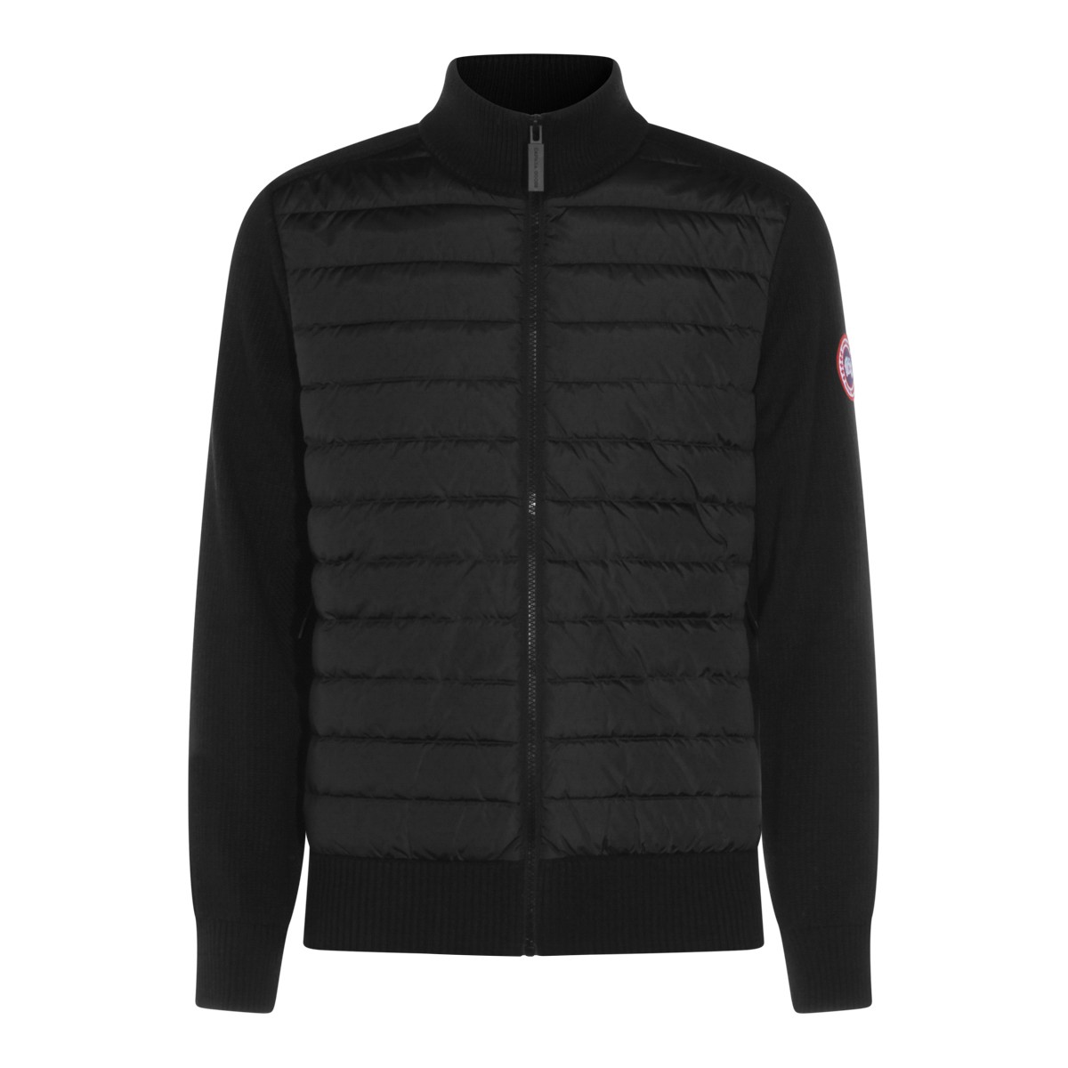 BLACK WOOL KNITWEAR