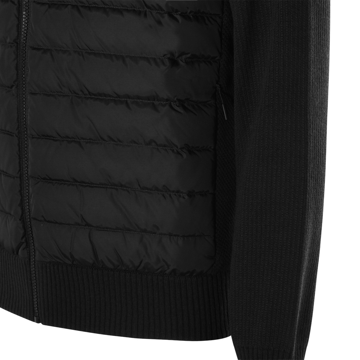 BLACK WOOL KNITWEAR
