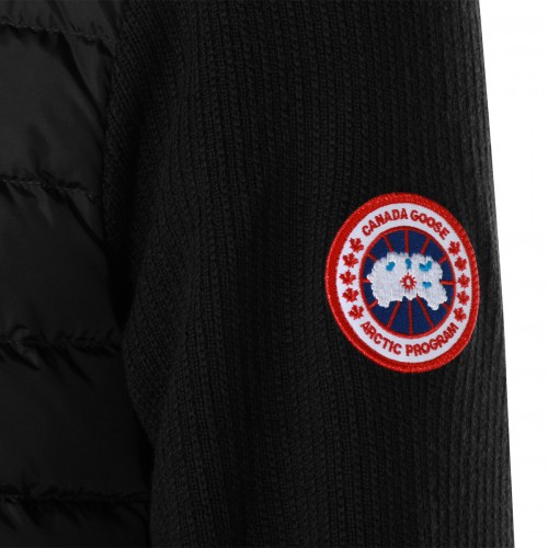 BLACK WOOL KNITWEAR