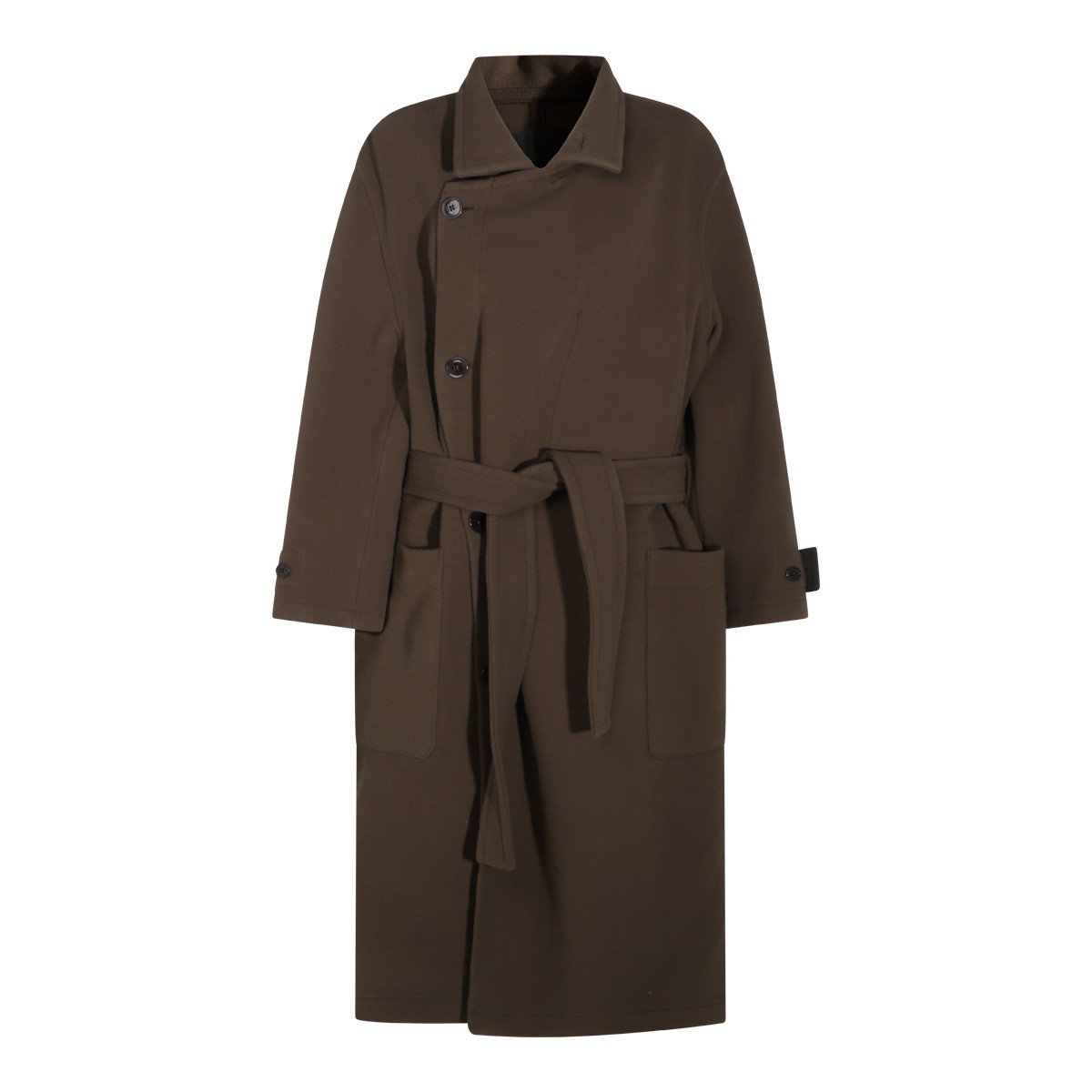 THYME WOOL WRAP COAT