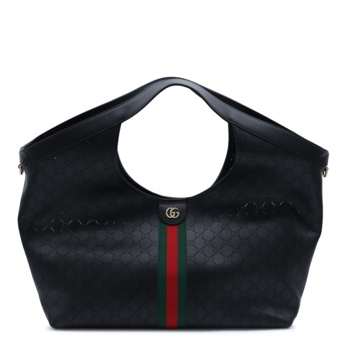 BLACK GIGLIO LEATHER LARGE...