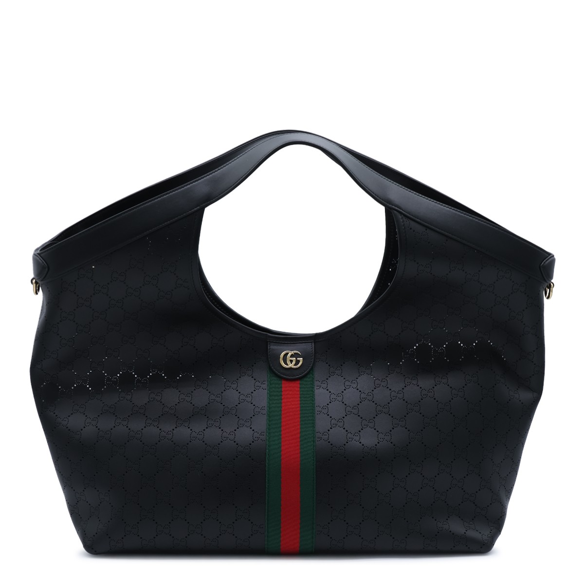 BLACK GIGLIO LEATHER LARGE...