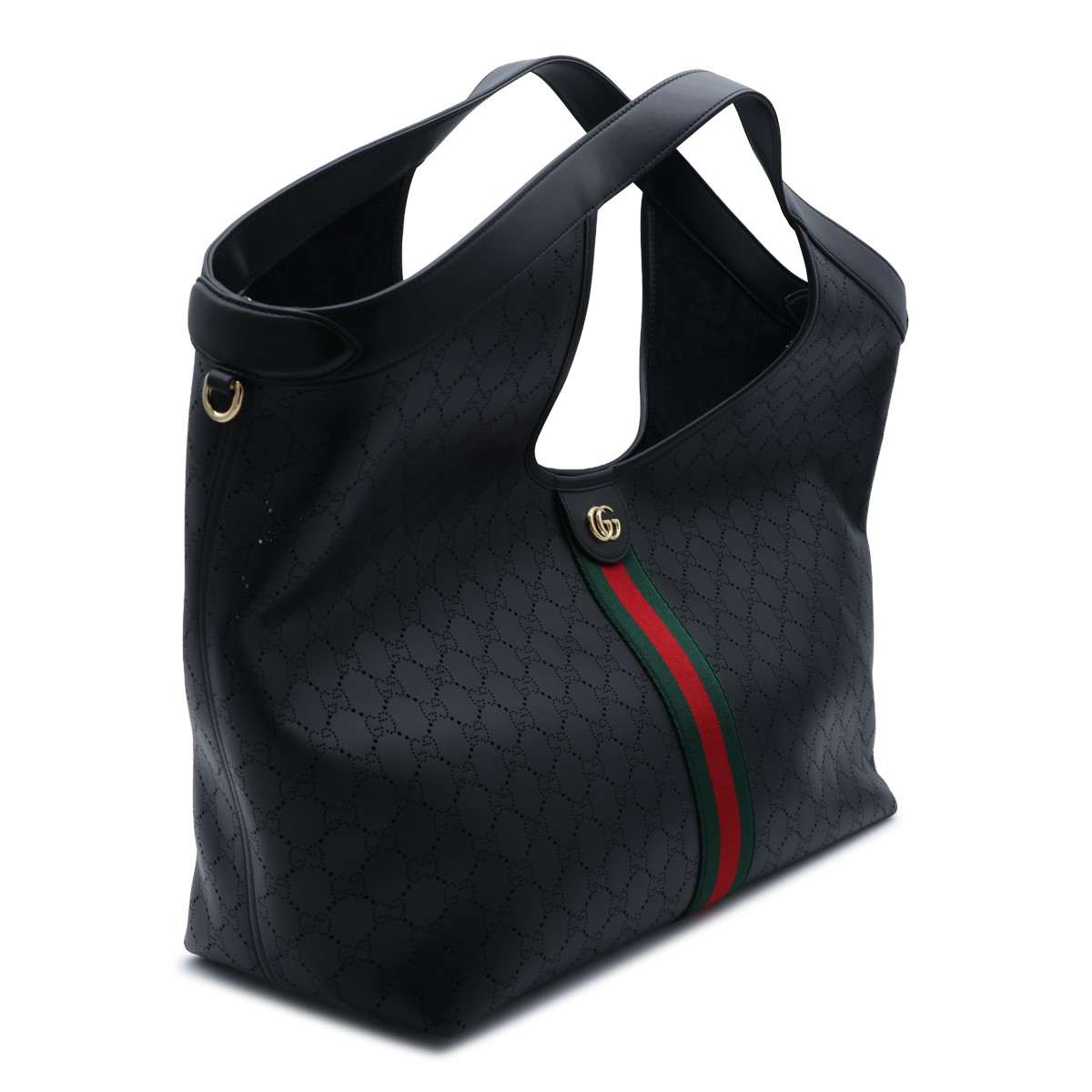 BLACK GIGLIO LEATHER LARGE... 2