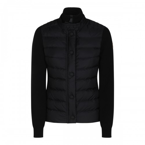 BLACK PADDED VEST